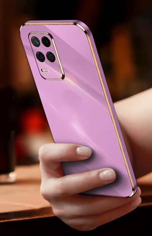 Etui XINLI Gold do Realme 8 - czarny