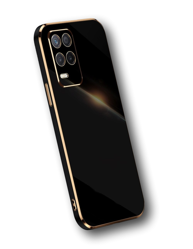 Etui XINLI Gold do Realme 8 - czarny