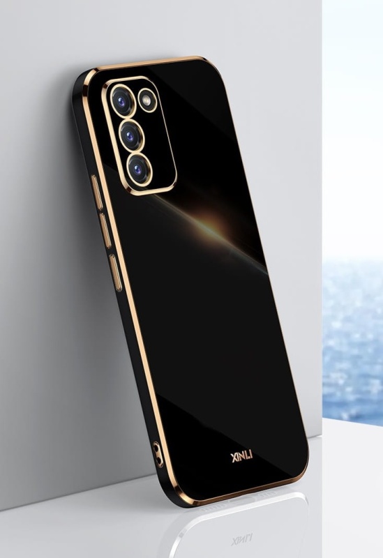 Etui XINLI Gold do Samsung Galaxy S21 FE - 3 kolory