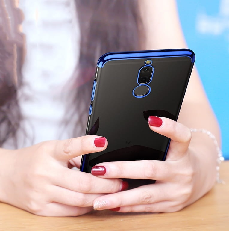 Etui Blue Hybrid Huawei Mate 10 Lite