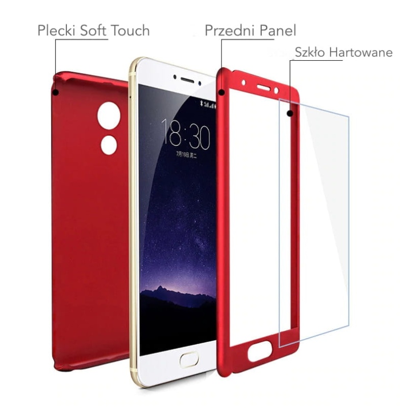 Etui 360 Protector Xiaomi Redmi 6 - 3 kolory