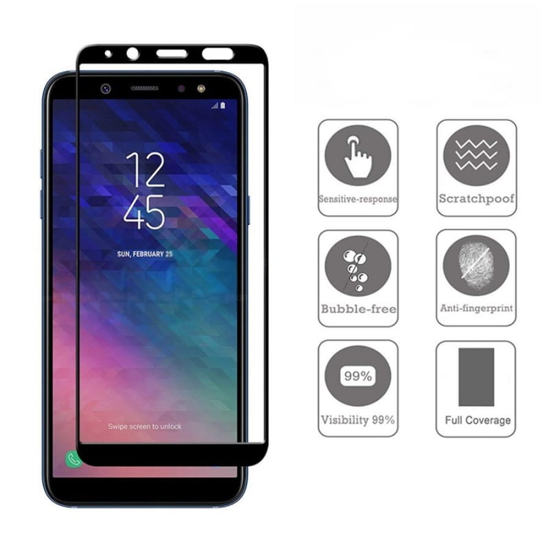 Szkło 5D FULL GLUE Samsung Galaxy A6 2018