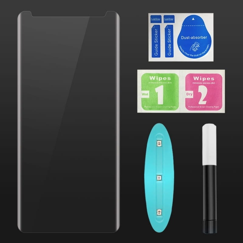 Szkło UV 6D FULL GLUE Huawei P20 Lite