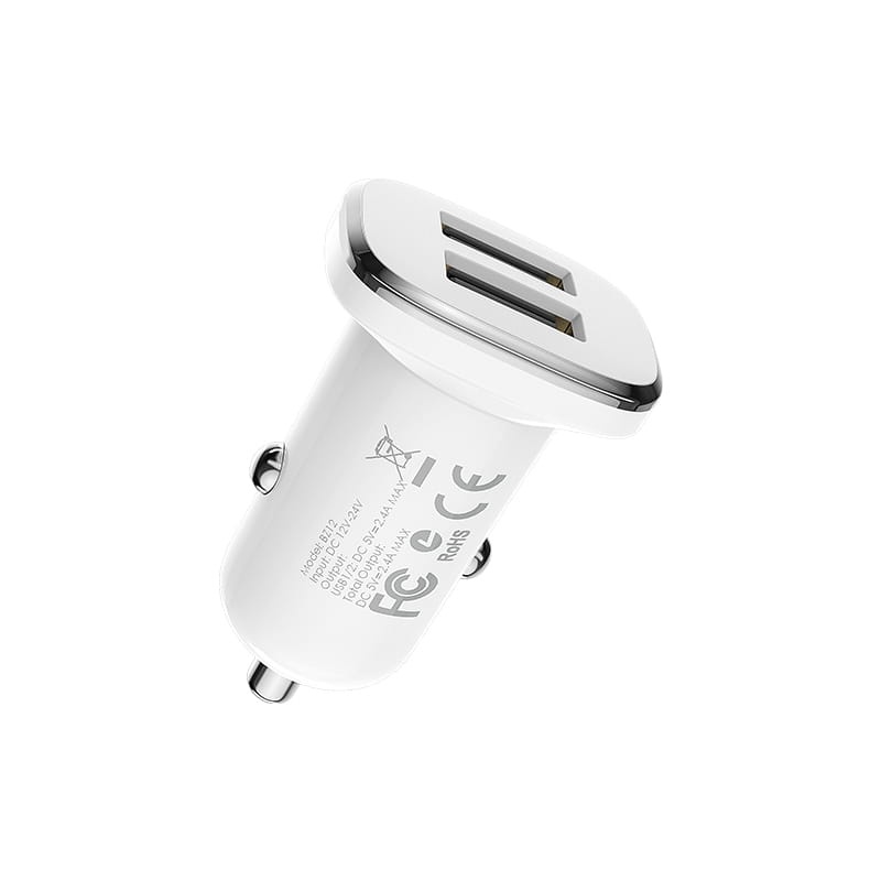 Ładowarka samochodowa Borofone BZ12 - 2x USB 2.4A