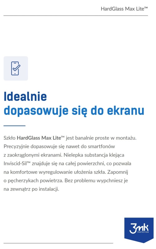 Szkło 3mk Hard Glass Lite do Samsung Galaxy A53 5G