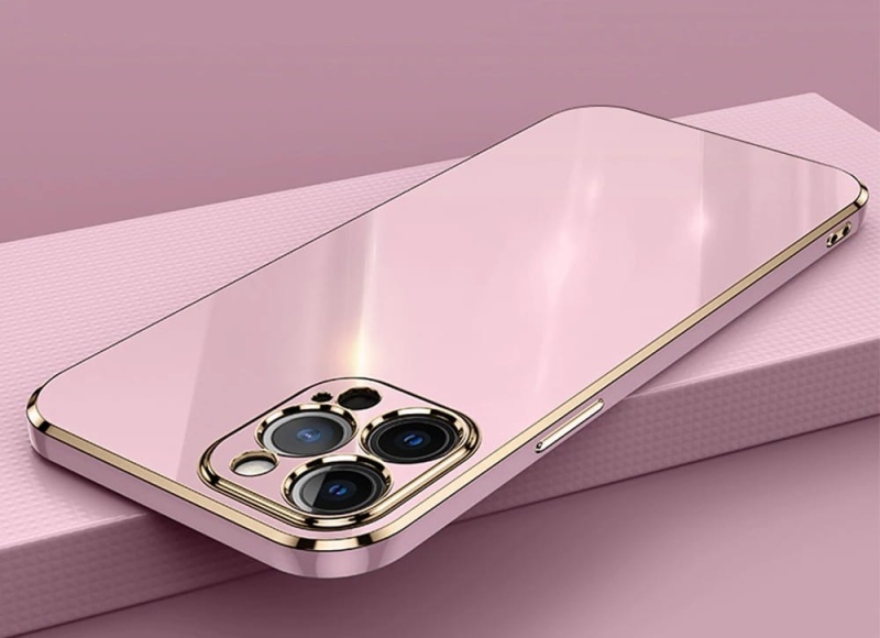 Etui XINLI Gold do Apple iPhone 11 - Czarny