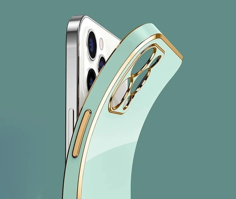 Etui XINLI Gold do Apple iPhone 11 - Czarny