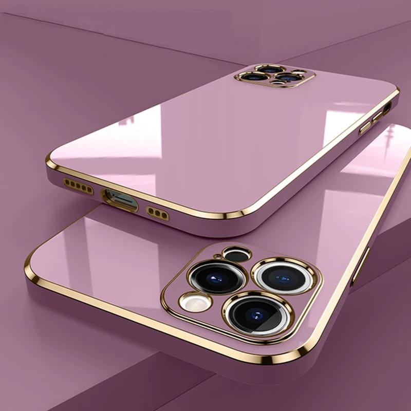 Etui XINLI Gold do Apple iPhone 11 - Czarny