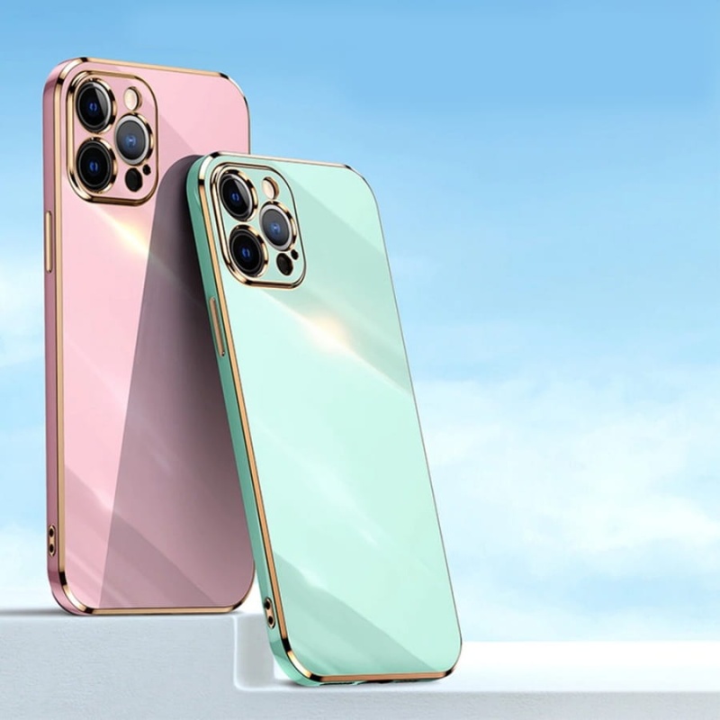 Etui XINLI Gold do Apple iPhone 11 - Czarny
