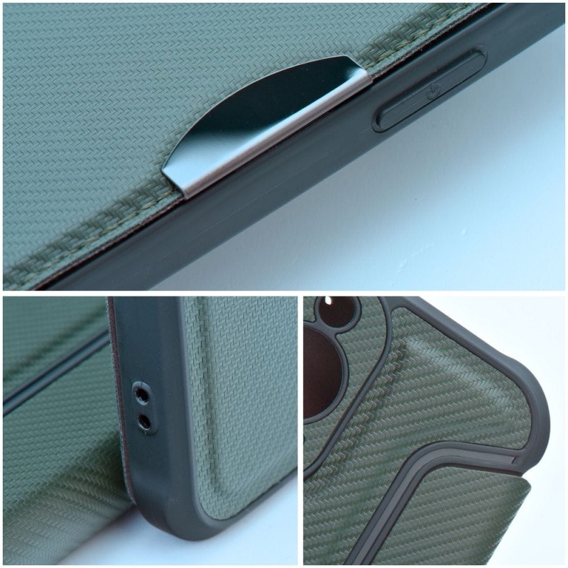 Etui Razor Book do Samsung Galaxy A23 5G - Zielony