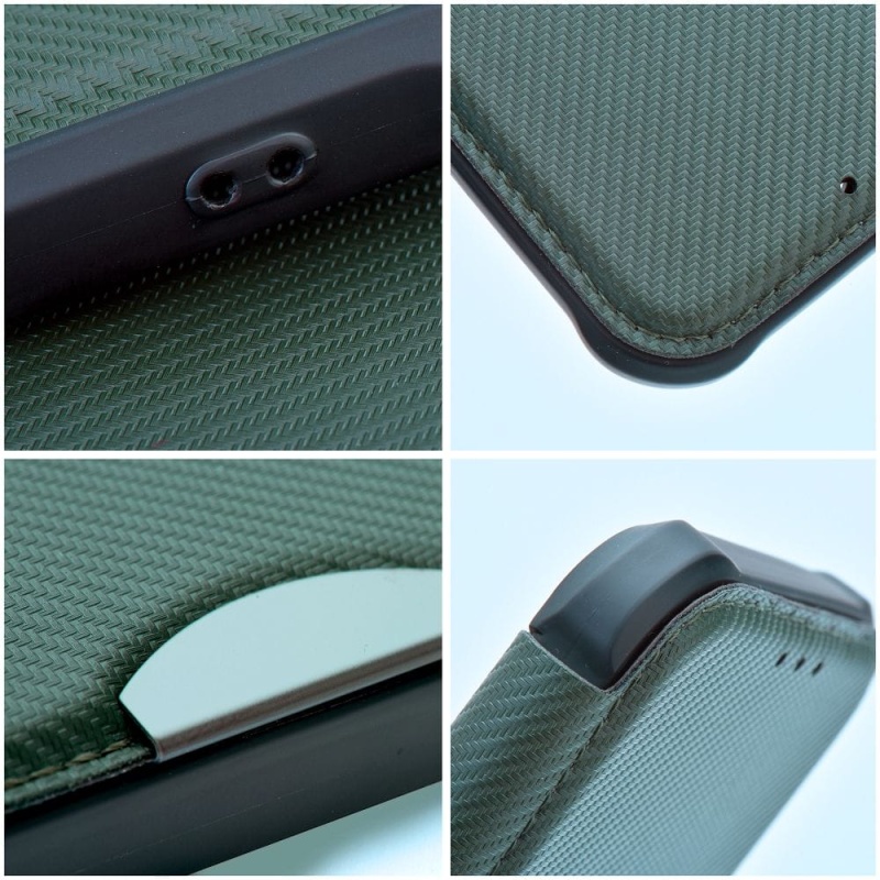 Etui Razor Book do Samsung Galaxy A23 5G - Zielony
