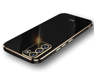 Etui XINLI Gold do Samsung Galaxy A04s - Czarny