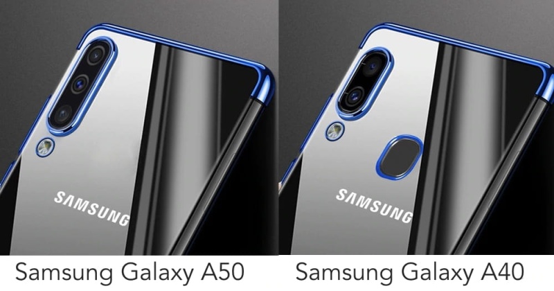 Etui Blue Hybrid Samsung Galaxy A40