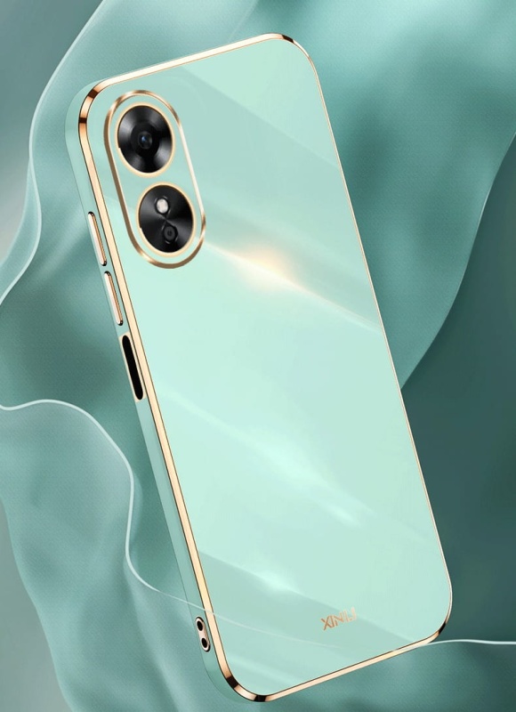Etui XINLI Gold do Oppo A17 - Czarny