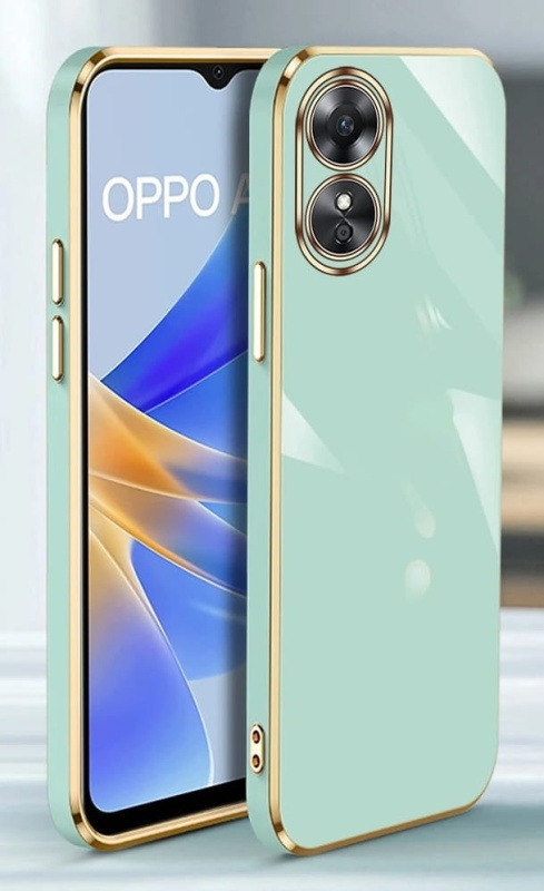 Etui XINLI Gold do Oppo A17 - Czarny