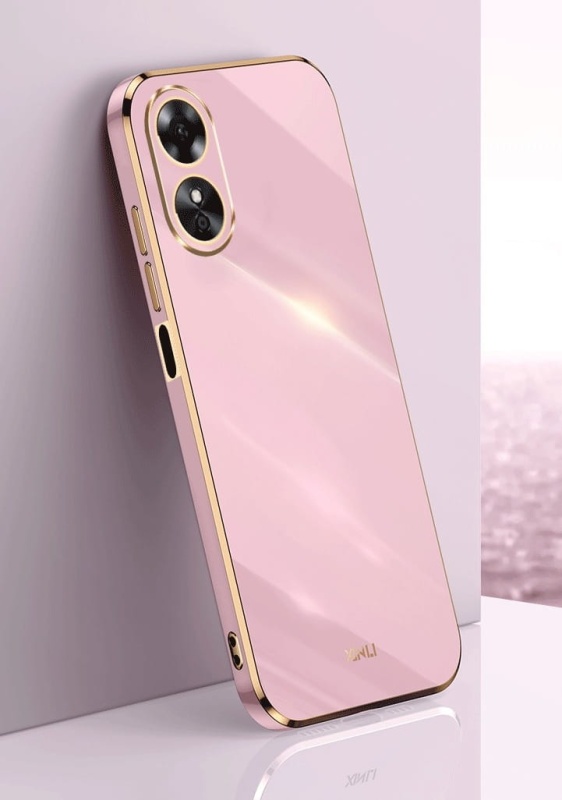 Etui XINLI Gold do Oppo A17 - Czarny