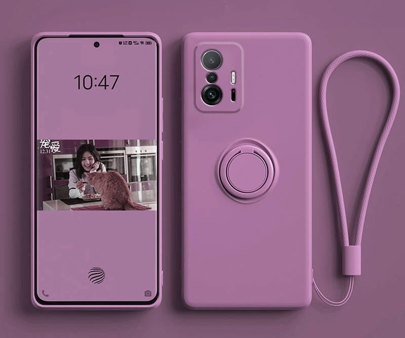 Etui Ring Fiber Xiaomi 11T Pro - 2 kolory