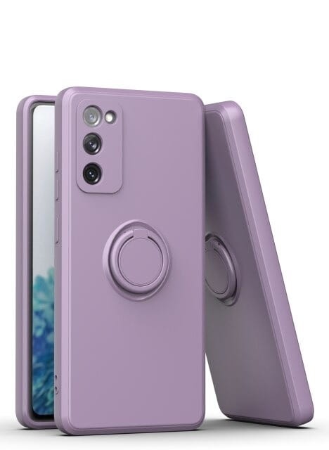 Etui Ring Fiber Samsung Galaxy S21 FE - 3 kolory