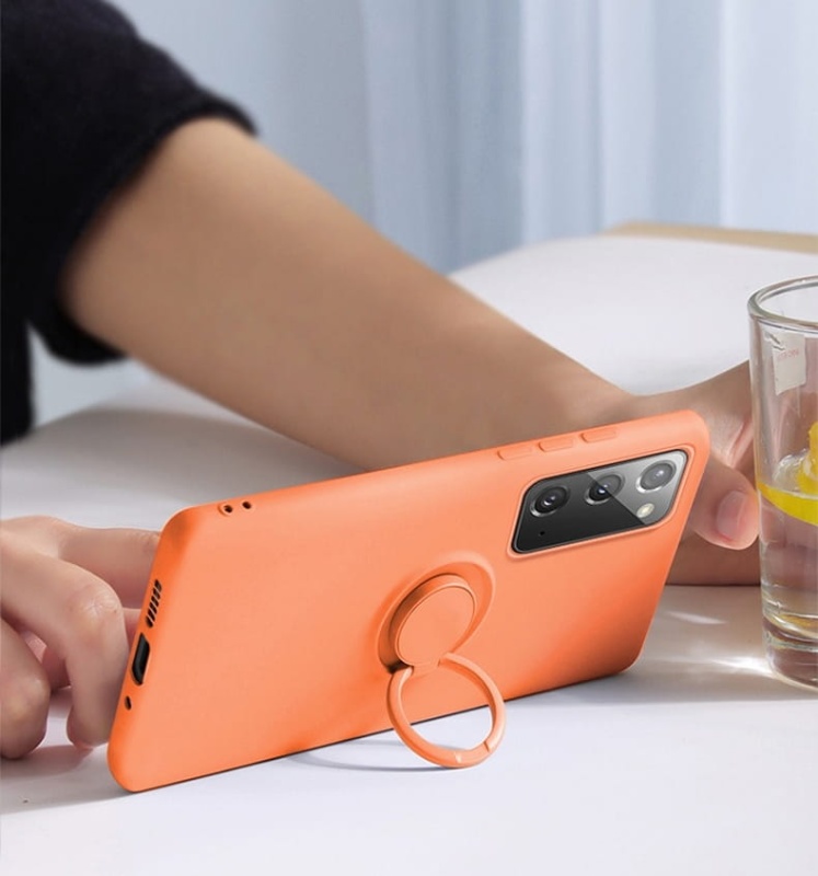 Etui Ring Fiber Samsung Galaxy S21 FE - 3 kolory