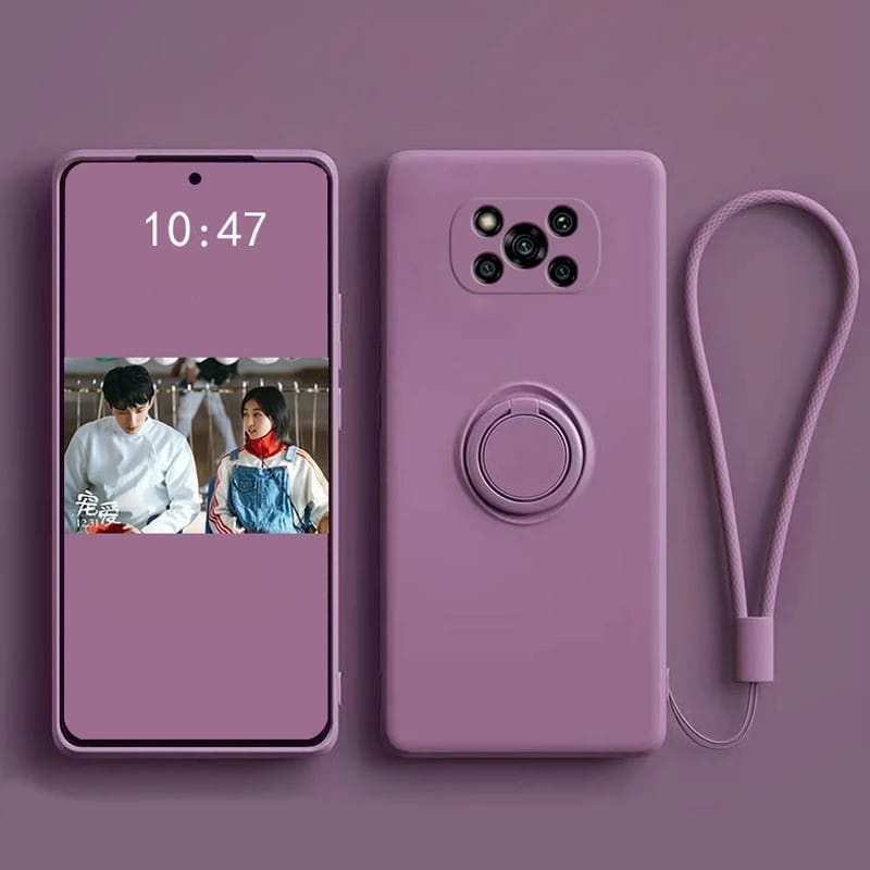 Etui Ring Fiber do Xiaomi POCO X3 - 3 kolory