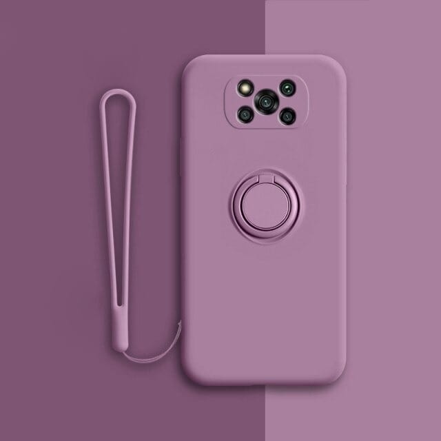 Etui Ring Fiber do Xiaomi POCO X3 - 3 kolory