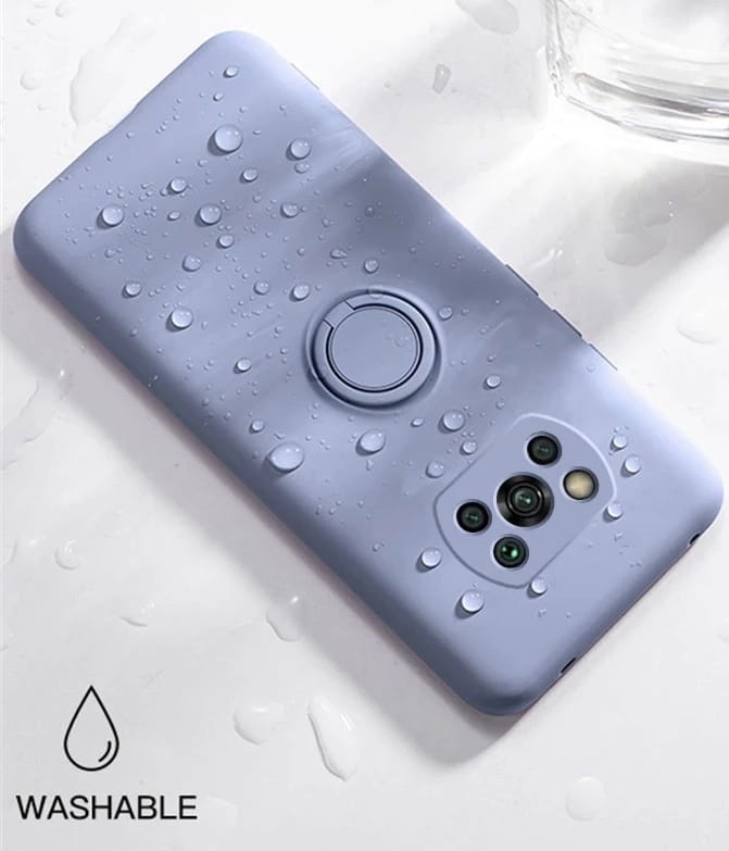 Etui Ring Fiber do Xiaomi POCO X3 - 3 kolory