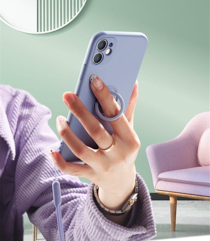 Etui Ring Fiber do Apple iPhone 12 Mini - 3 kolory
