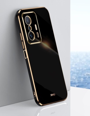 Etui XINLI Gold do Xiaomi 11T Pro - Czarny