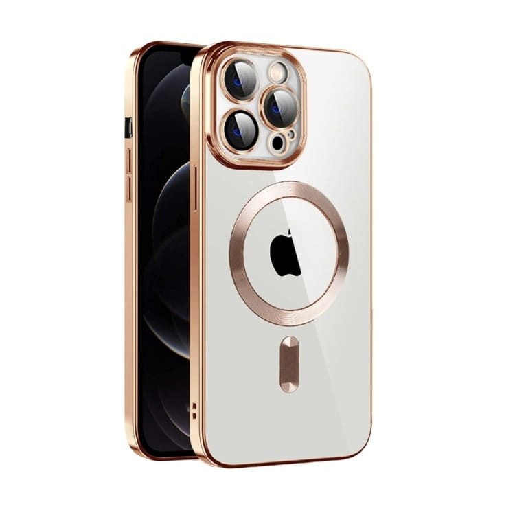 Etui Electro Mag Safe do Apple iPhone 11 - Złoty
