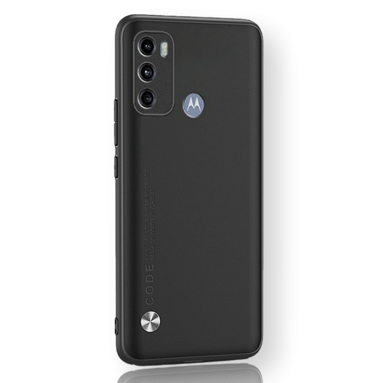 Etui Leather Code do Motorola Moto G60 - 2 kolory