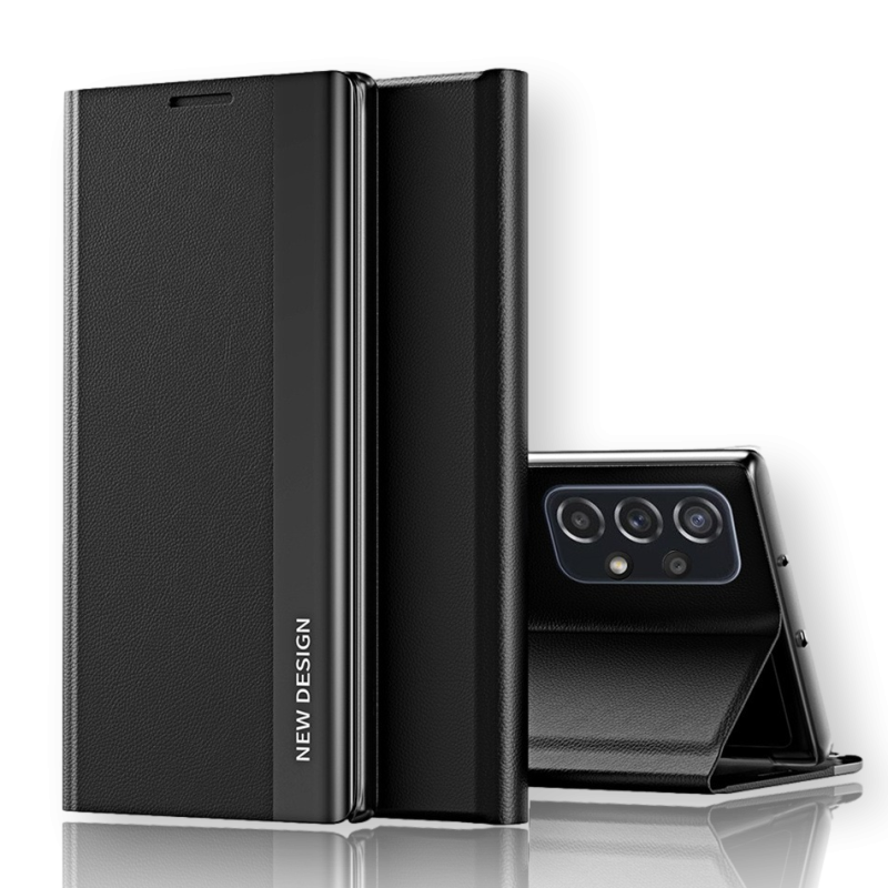 Etui Leather New do Oppo A54 - Różowy