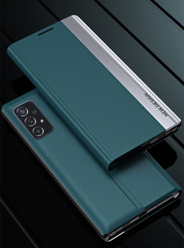 Etui Leather New do Oppo A54 - Różowy