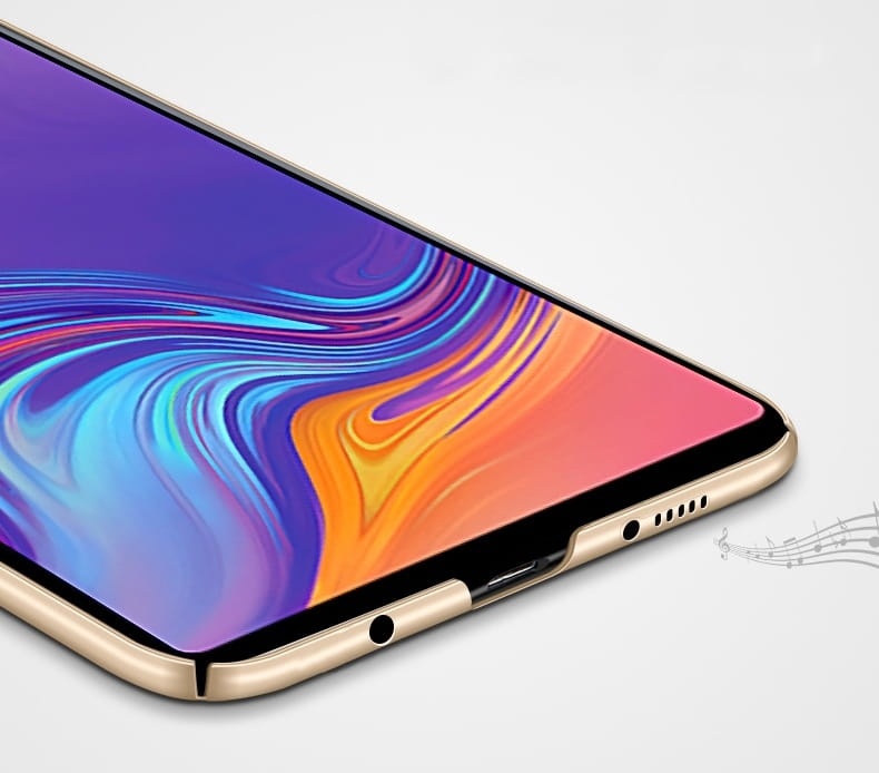 Etui Frosted Armor Samsung Galaxy A50 - Czarny