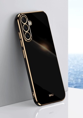 Etui XINLI Gold do Samsung Galaxy A14 5G - Czarny