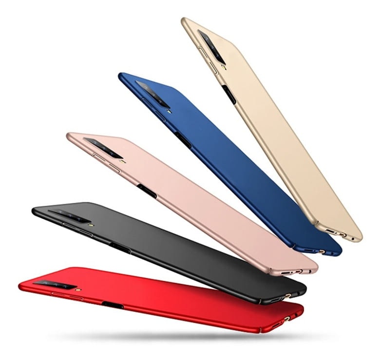 Etui Frosted Armor Samsung Galaxy A50 - Złoty