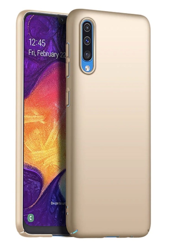 Etui Frosted Armor Samsung Galaxy A50 - Złoty