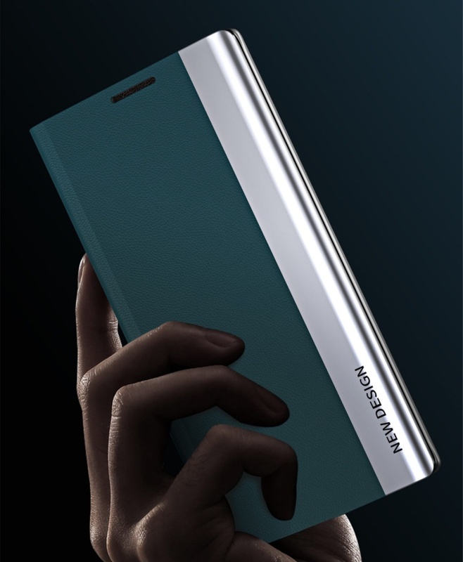 Etui Leather New do Xiaomi Redmi Note 12 - Różowy