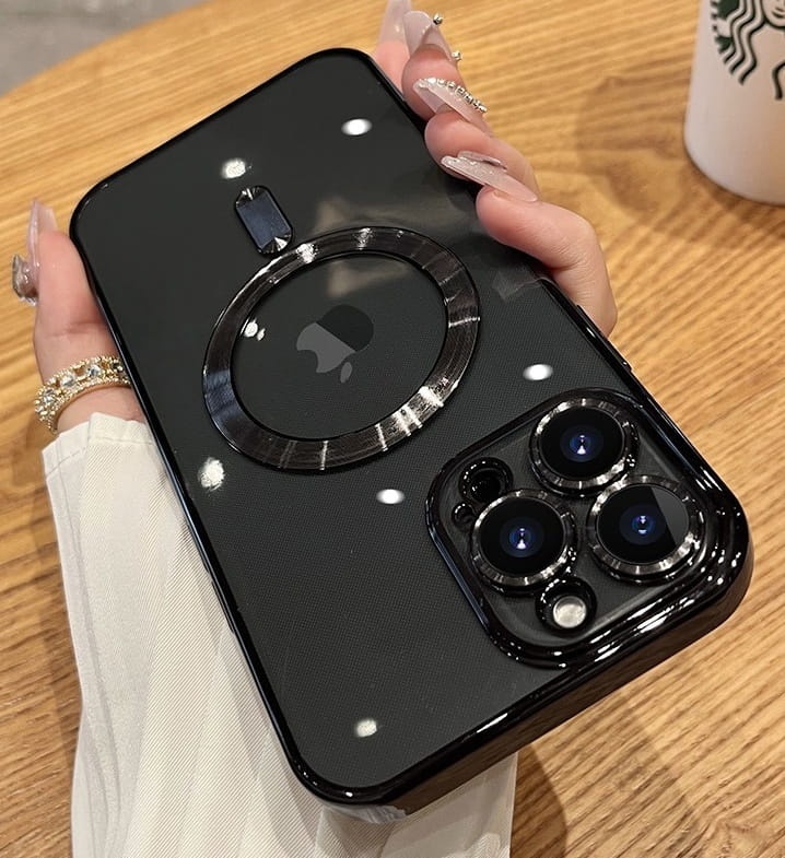 Etui Electro Mag Safe do Apple iPhone 13 - Złoty