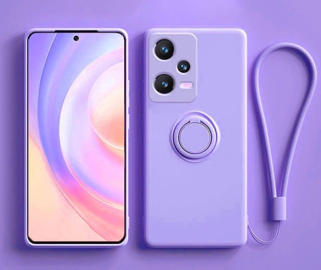 Etui Ring Fiber do Xiaomi Redmi Note 12 - Czarny