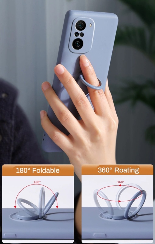 Etui Ring Fiber do Xiaomi Redmi 12C - 3 kolory