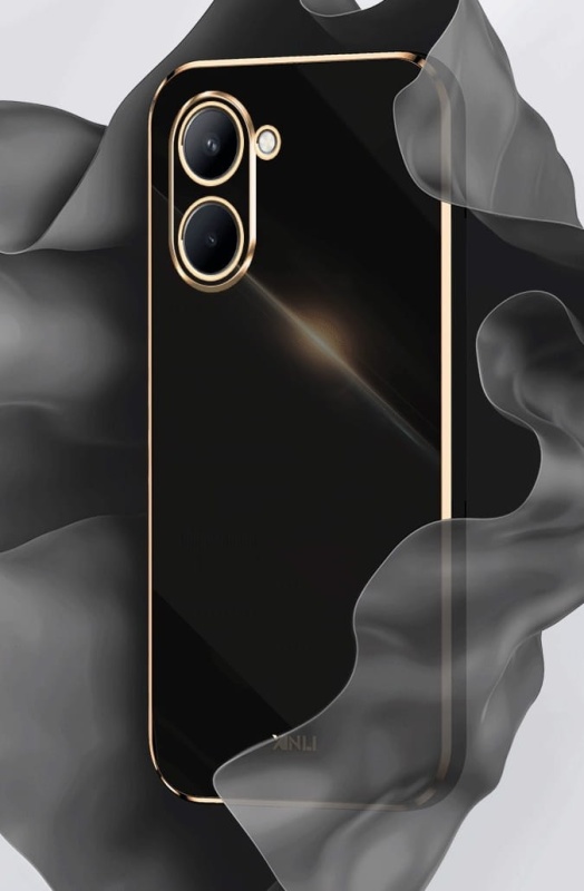 Etui XINLI Gold do Realme C55 - Czarny