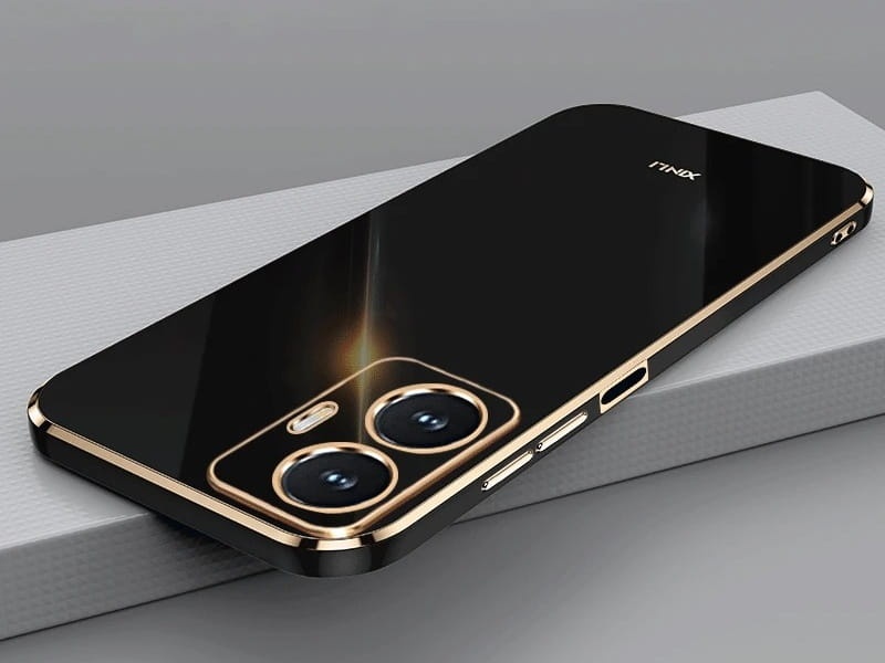 Etui XINLI Gold do Realme C55 - Czarny