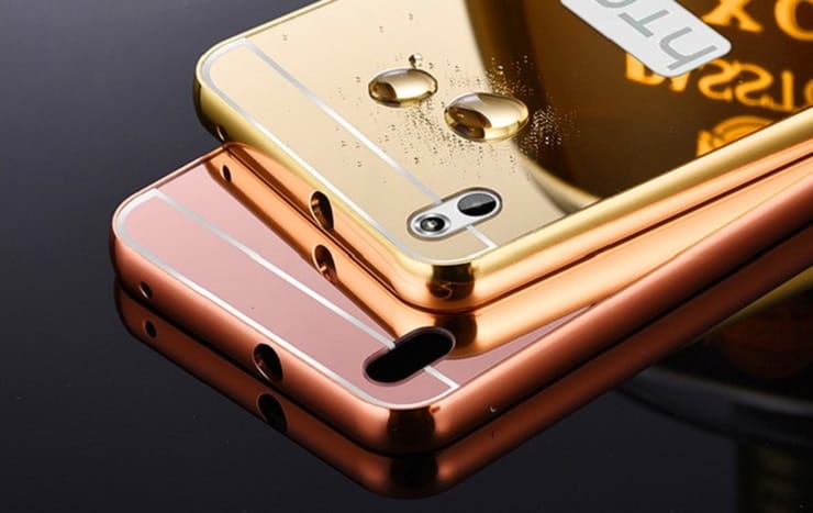 Etui Mirror Case HTC Desire 816 Czarny