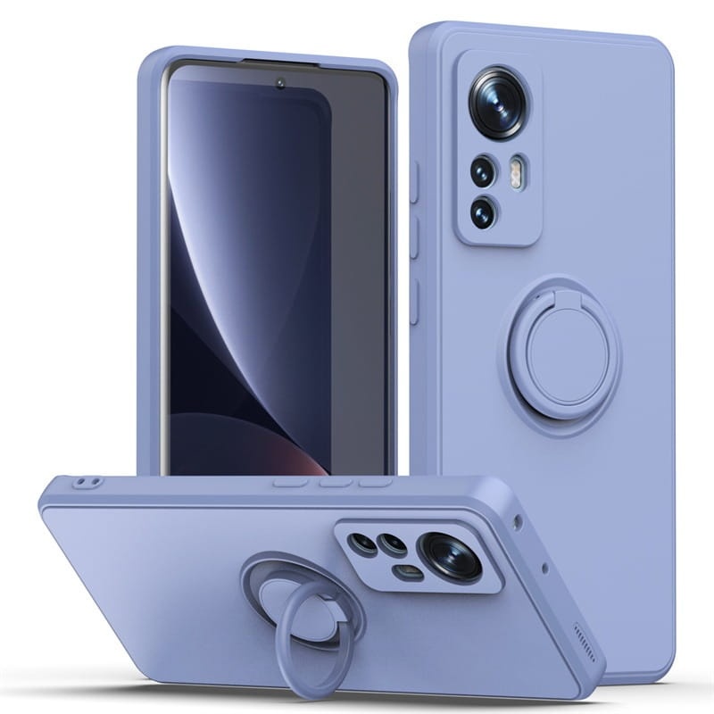 Etui Ring Fiber do Xiaomi Redmi Note 12S - Czarny