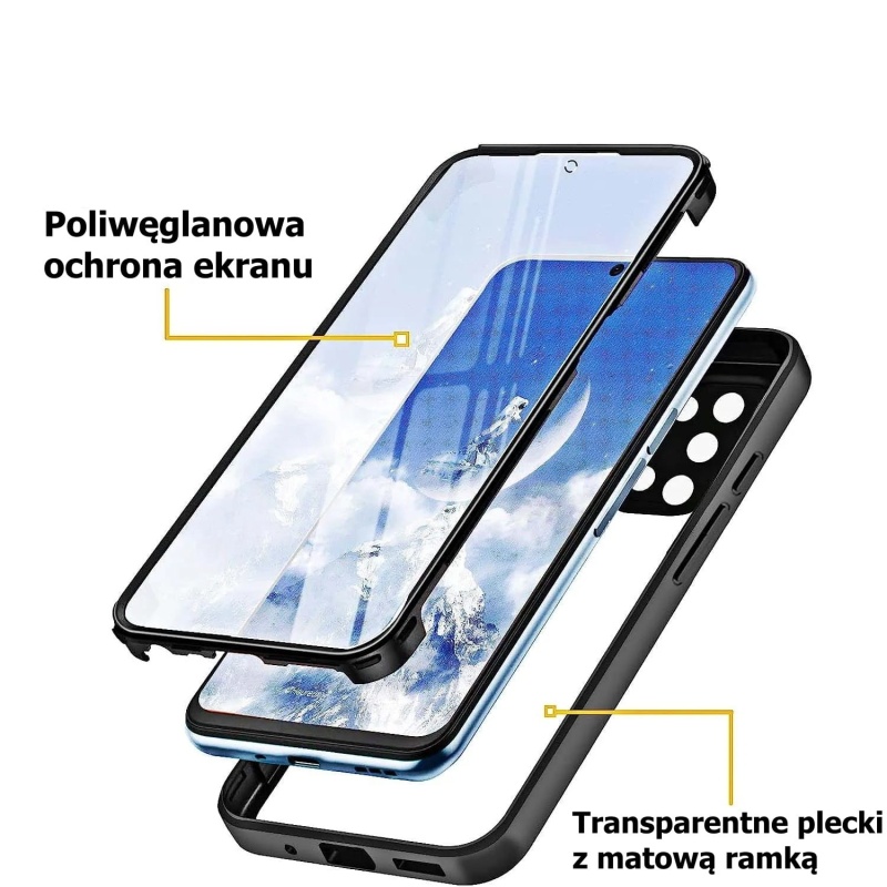 Etui 360 Solid do Samsung Galaxy A52 / A52s