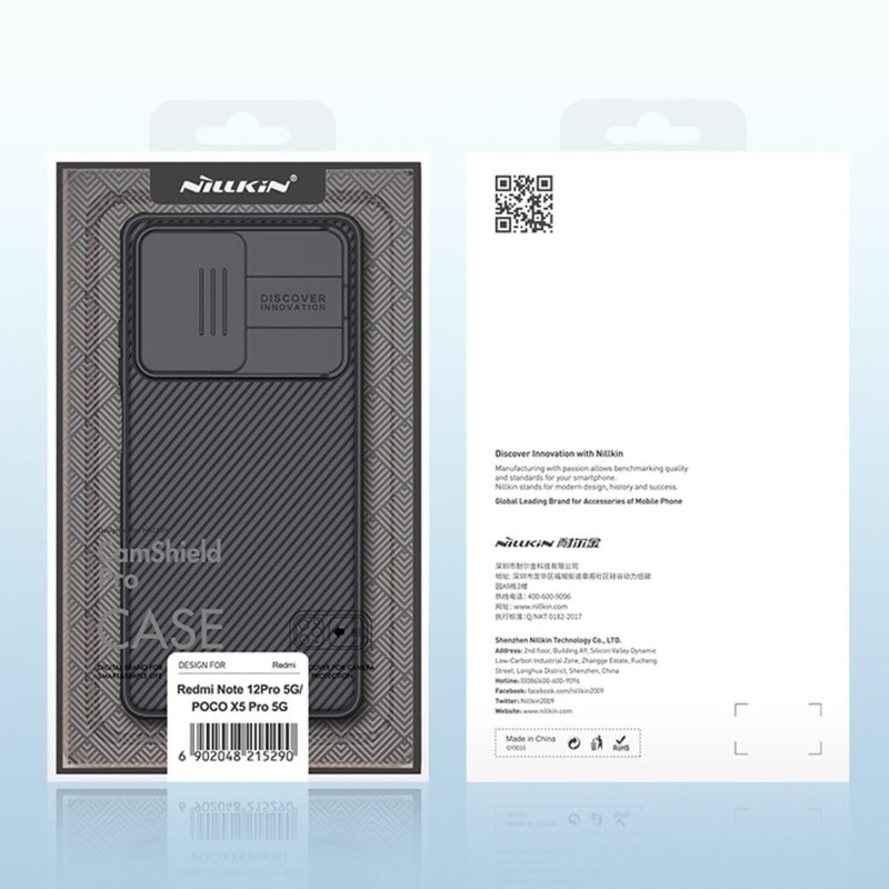 Etui Nillkin CamShield Pro do Xiaomi Redmi Note 12 Pro
