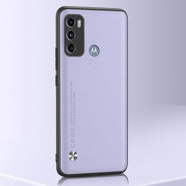 Etui Leather Code do Motorola Moto G60