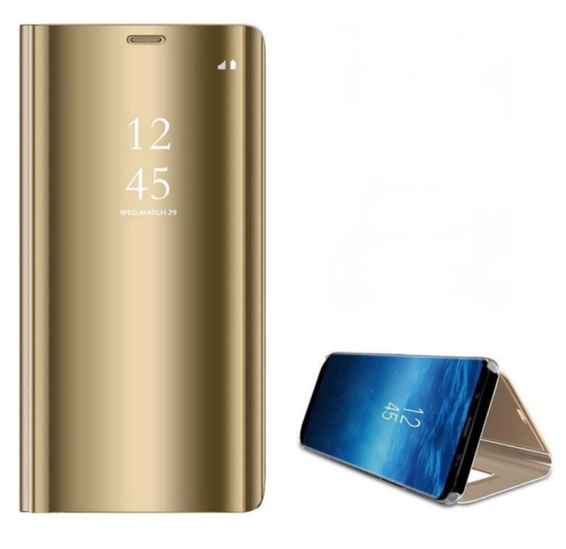 tui Clear View do Oppo A15 / A15s - Złoty