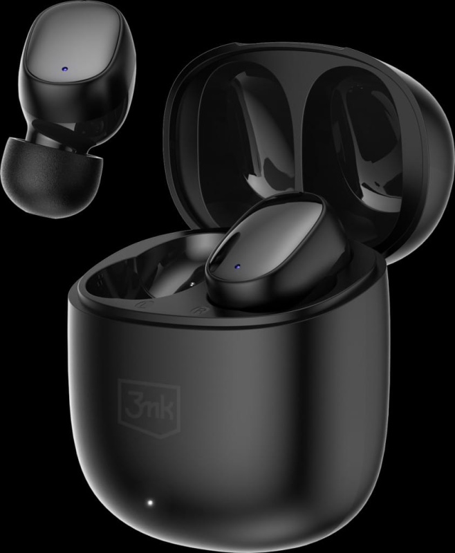 Słuchawki bezprzewodowe 3mk FlowBuds Black