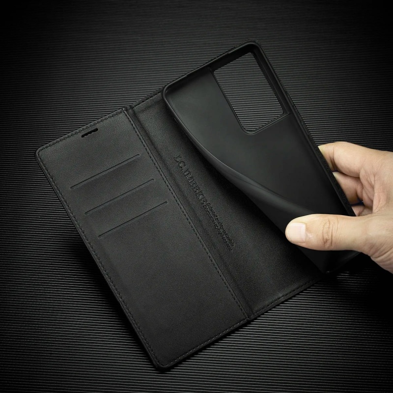 Etui Carbon Fiber Wallet do Xiaomi Redmi Note 12 Pro